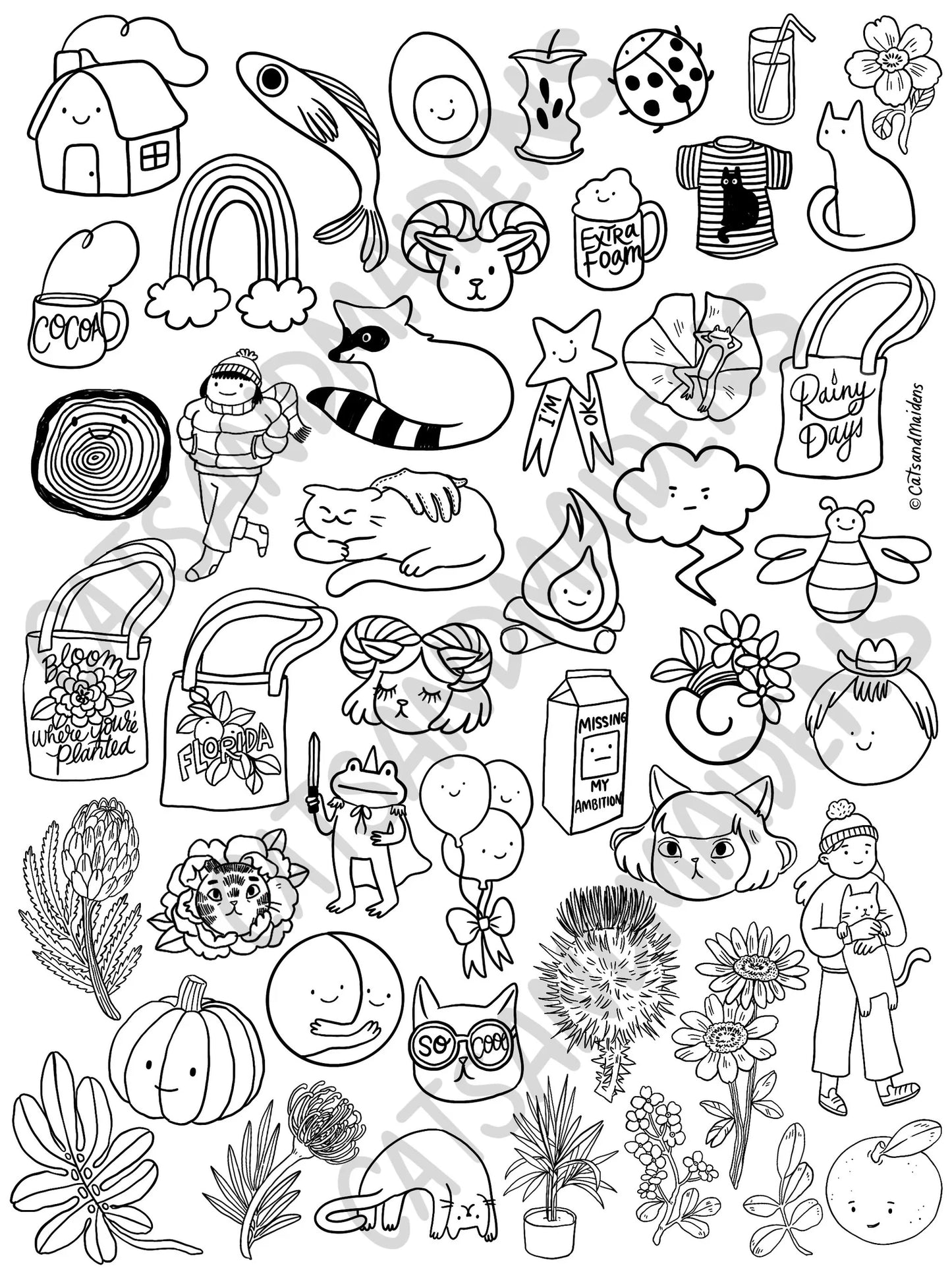 Downloadable Coloring Page